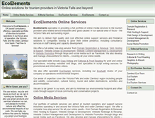 Tablet Screenshot of ecoelements.co.uk